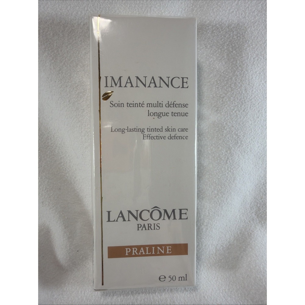 Lancome Imanance Long Lasting Tinted Skin Care Multi Defense Praline 50ml NIB